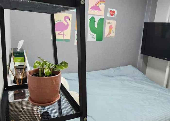 Shillim Station 3mins, Airport Bus 3mins, Gangnam, Hongik Unv' 15mins, Seongsu 40mins B&B